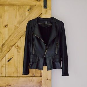 Faux Leather Jacket